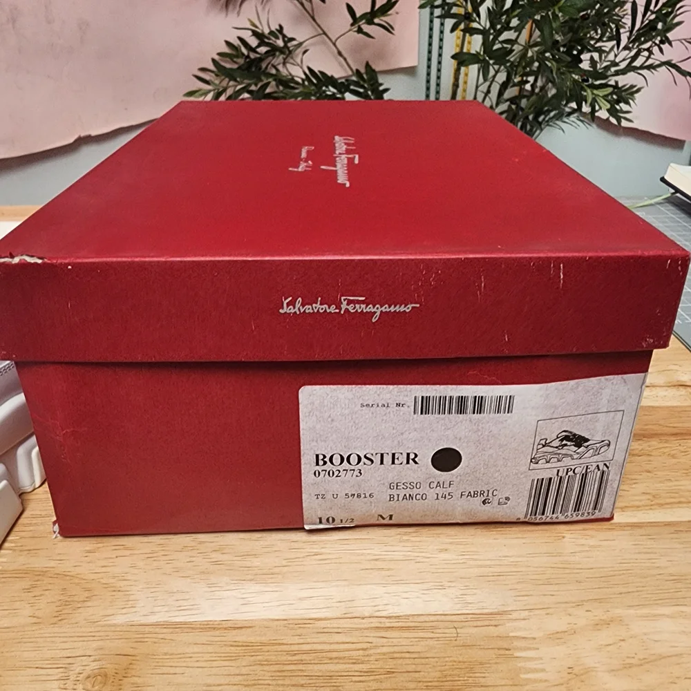 Salvatore Ferragamo White Sneakers - Picture 12 of 12